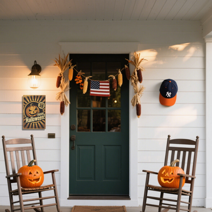 Happy Halloween Vintage Pumpkin