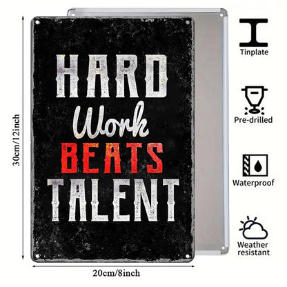 Hard Work Beats Talent