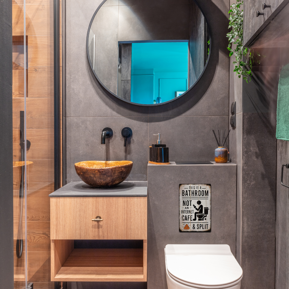 Bathroom Not Internet Cafe