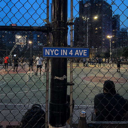 NYC in 4 Ave Metal Sign – 27 Years Later, New York Stand Up
