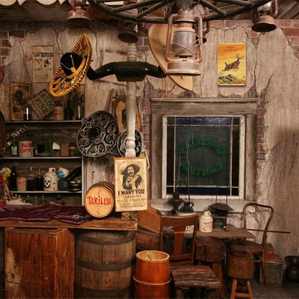 Vintage Western Winchester Deer