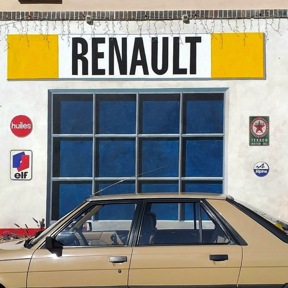 Texaco Motor Oil Star – Vintage Garage Tin Sign