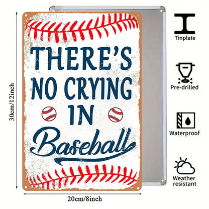 There's No Crying in Baseball