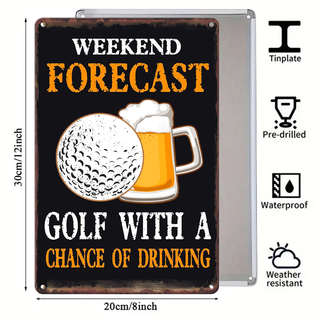 Weekend Forecast Golf With a Chance of Drinking