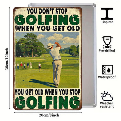 You Don't Stop Golfing When You Get Old