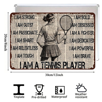 I Am a Tennis Player
