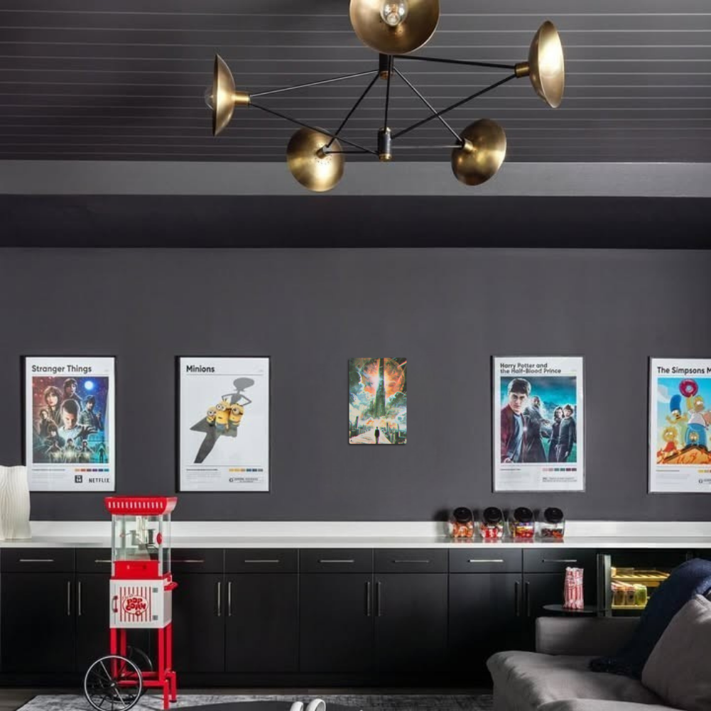 Cosmic Monolith Tin Sign