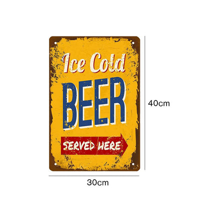 Ice Cold Beer Served Here