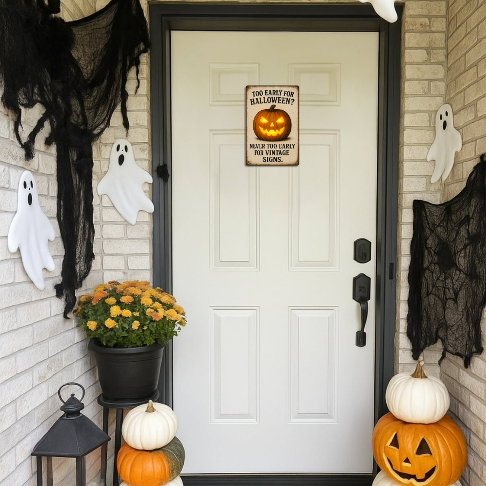 Too Early for Halloween?