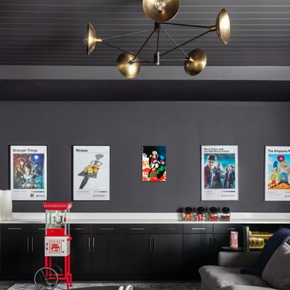 Harley Quinn Rebirth Tin Sign – Gotham Pop Art Wall Décor