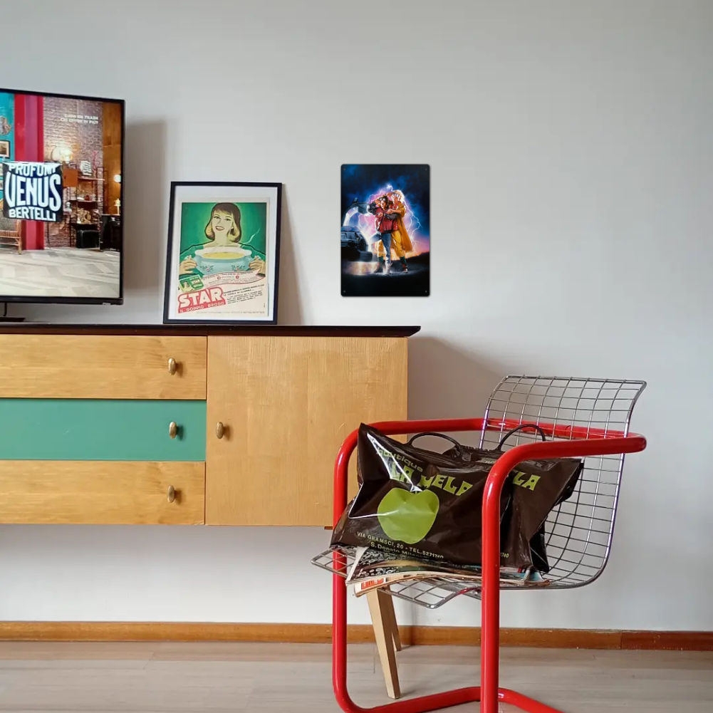 Back to the Future II Tin Sign – Key Art