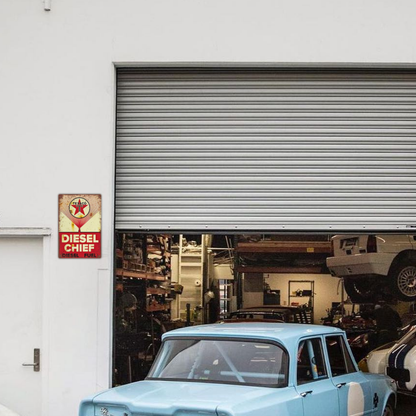 Texaco Diesel Chief – Vintage Diesel Fuel Tin Sign