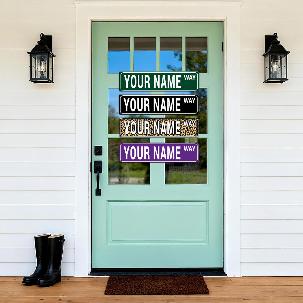 Custom Funny Spanglish Vintage Wall Decor - YOUR NAME.way