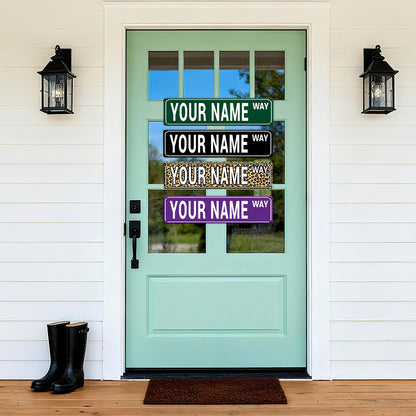 Custom Funny Spanglish Vintage Wall Decor - YOUR NAME.way