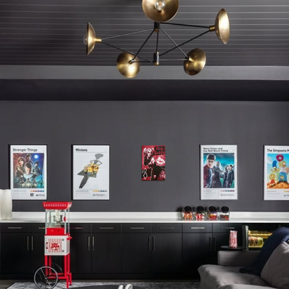 Harley Quinn 'Hey Puddin' Tin Sign – Red & Black Punk Art