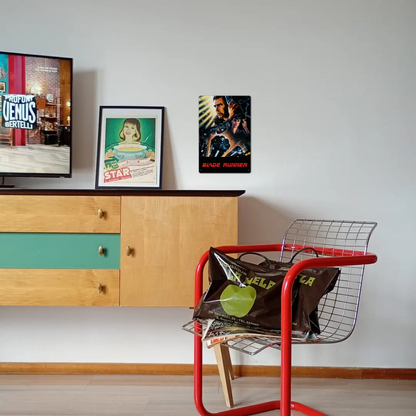 Blade Runner (1982) Poster Tin Sign – Deckard & Rachael