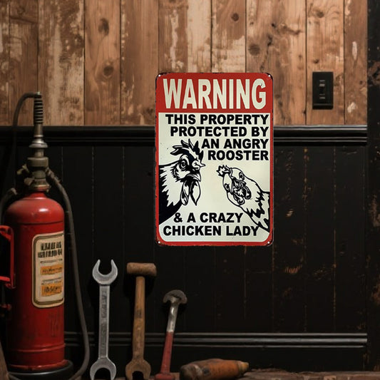 Crazy Chicken Lady Warning