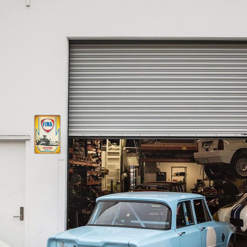 FINA Supergrade Motor Oil Racin