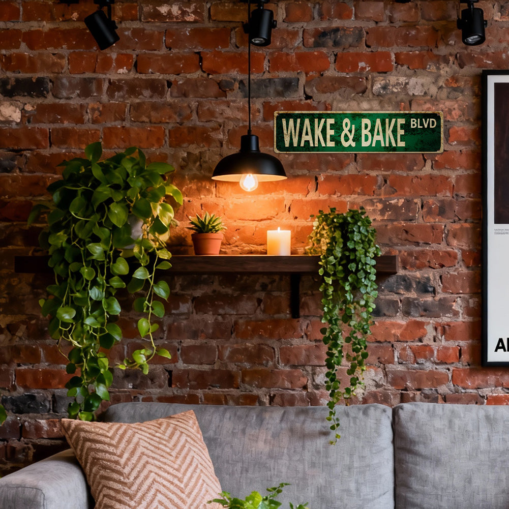 Funny Spanglish Vintage Wall Decor - WAKE & BAKE.blvd