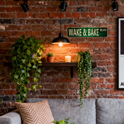 Funny Spanglish Vintage Wall Decor - WAKE & BAKE.blvd