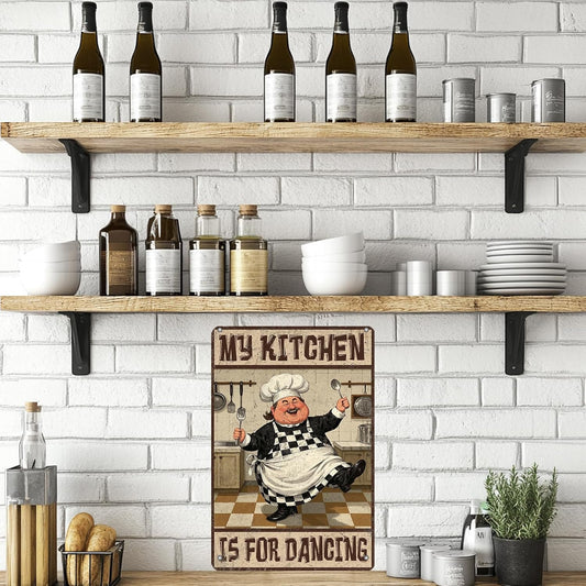 "My Kitchen Is For Dancing" Funny Chef