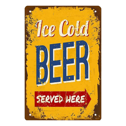 Ice Cold Beer Served Here