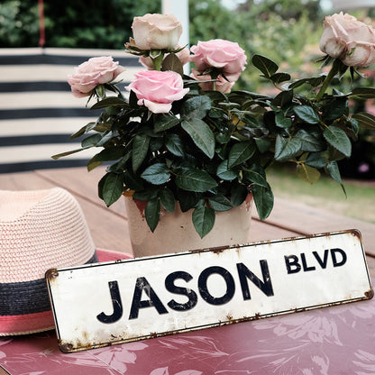Custom Funny Spanglish Vintage Wall Decor - Your Name.st