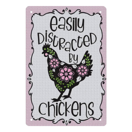 Easily Distracted By Chickens