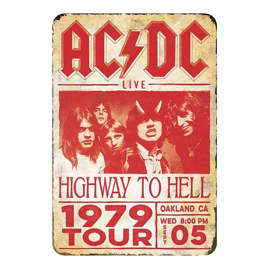 AC/DC 1979 Highway to Hell Tour
