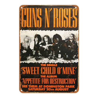 Guns N' Roses "Appetite for Destruction" 1988 Concert