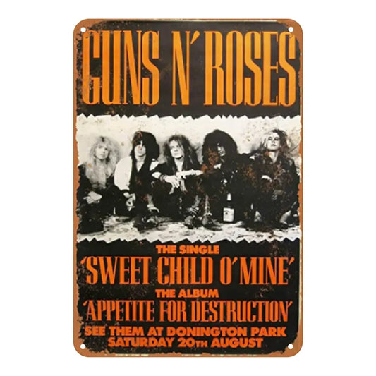 Guns N' Roses "Appetite for Destruction" 1988 Concert