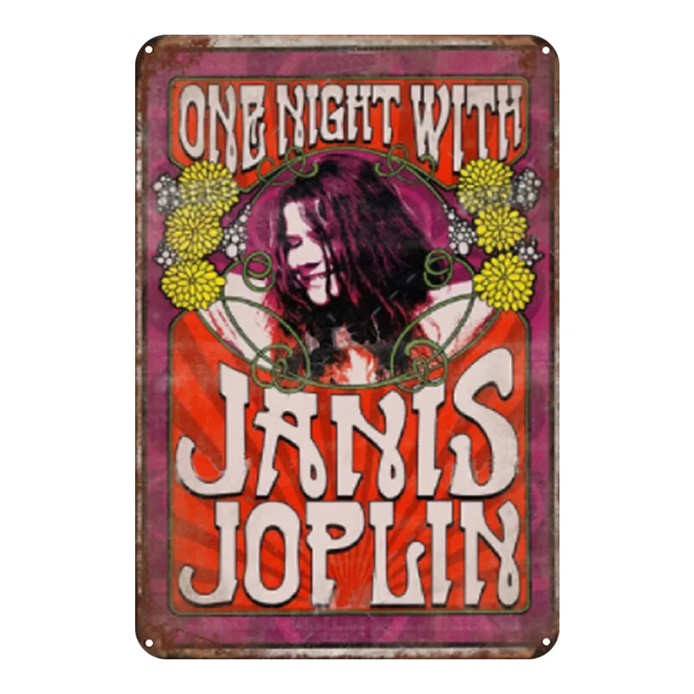 Janis Joplin "One Night With" Psychedelic Concert