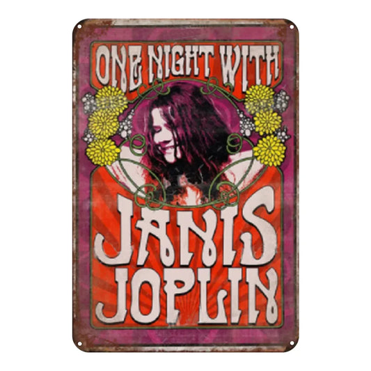 Janis Joplin "One Night With" Psychedelic Concert
