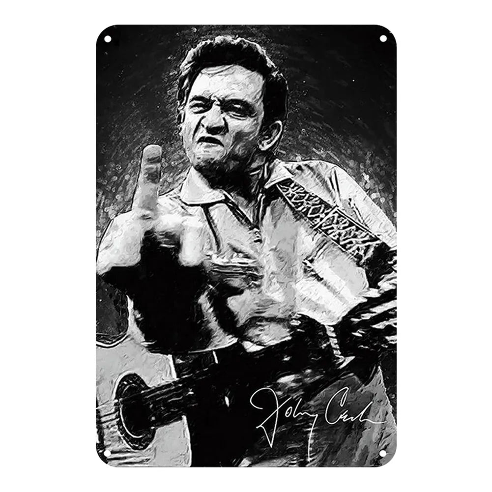 Johnny Cash "Flipping the Bird" San Quentin
