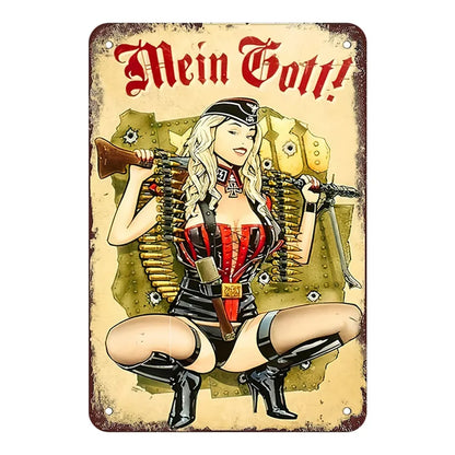 Retro Military "Mein Gott!"