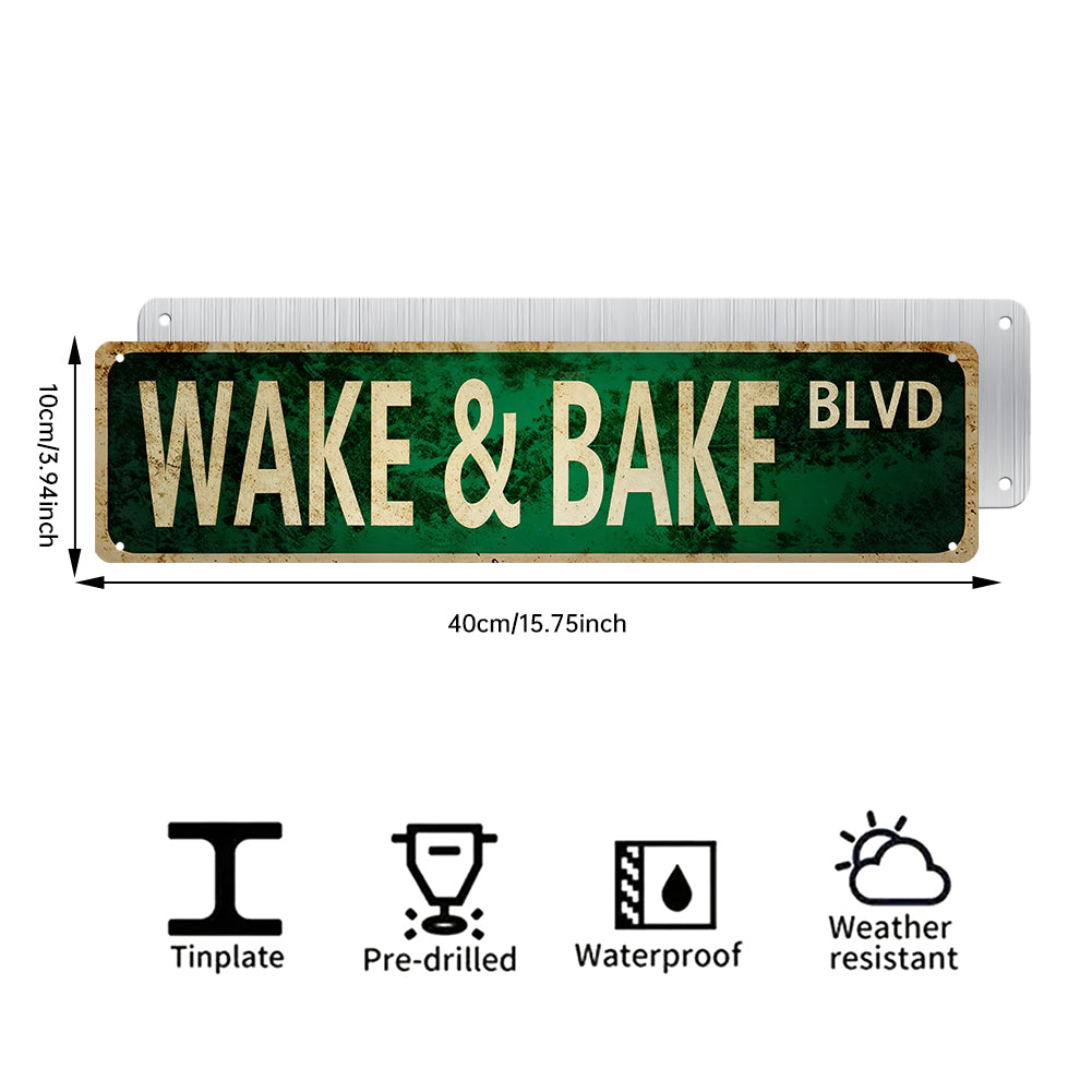 Funny Spanglish Vintage Wall Decor - WAKE & BAKE.blvd