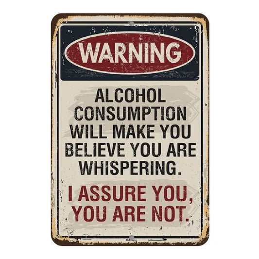 Warning Alcohol Consumption