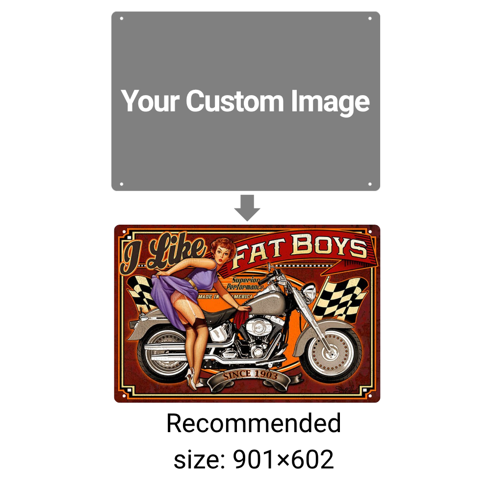 Custom Metals - 12*8Inch